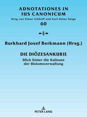 cover image of Die Dioezesankurie